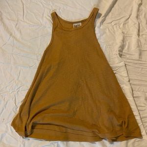 Free People Yellow Tank